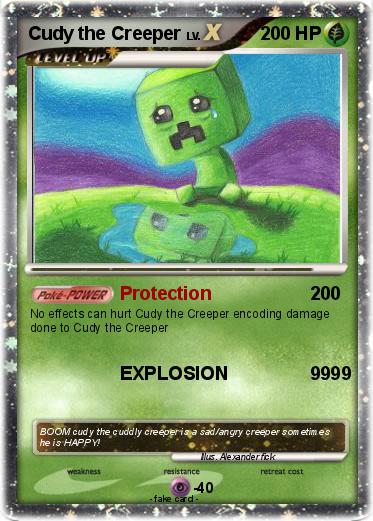 Pokemon Cudy the Creeper