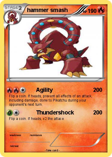 Pokemon hammer smash