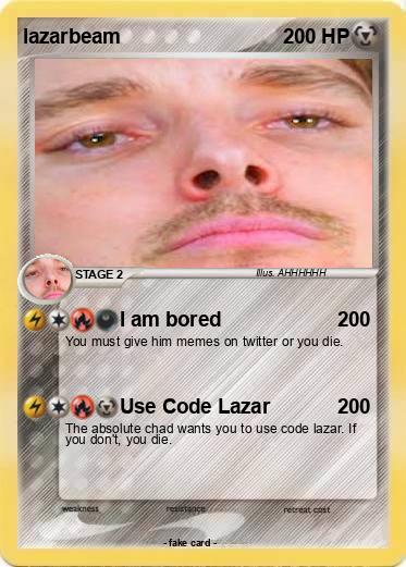 Pokemon lazarbeam