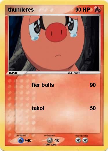 Pokemon thunderes