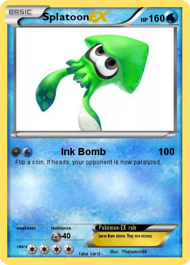 Pokemon Splatoon