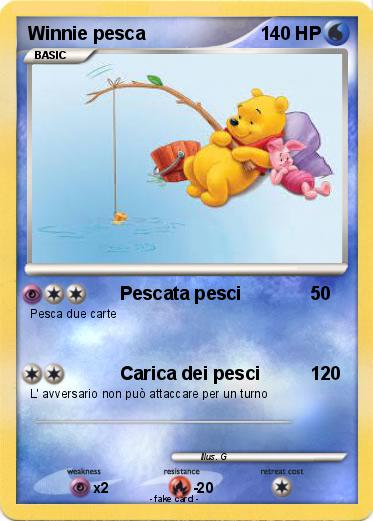 Pokemon Winnie pesca