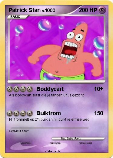 Pokemon Patrick Star
