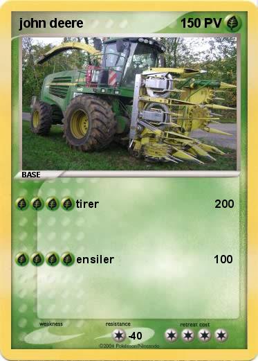 Pokemon john deere