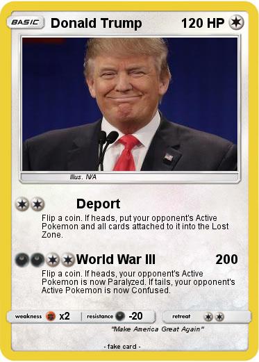 Pokemon Donald Trump