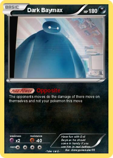 Pokemon Dark Baymax