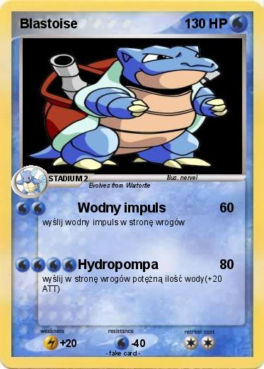 Pokemon Blastoise