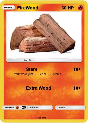 Pokemon FireWood