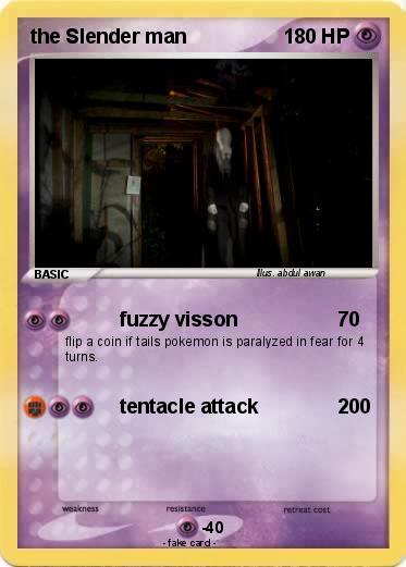 Pokemon the Slender man
