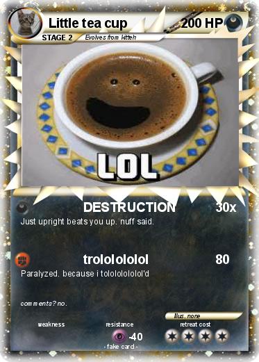 Pokemon Little tea cup