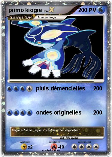 Pokemon primo kiogre