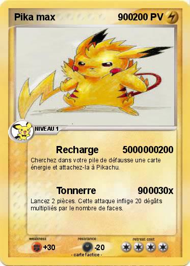 Pokemon Pika max                        900
