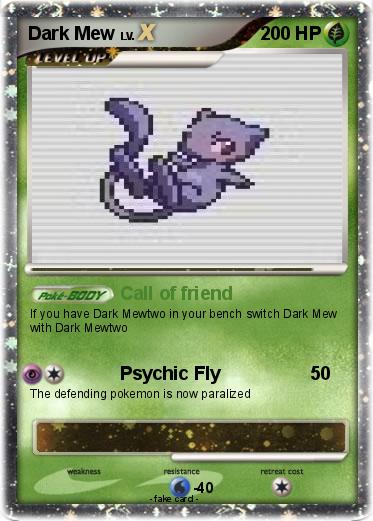 Pokemon Dark Mew