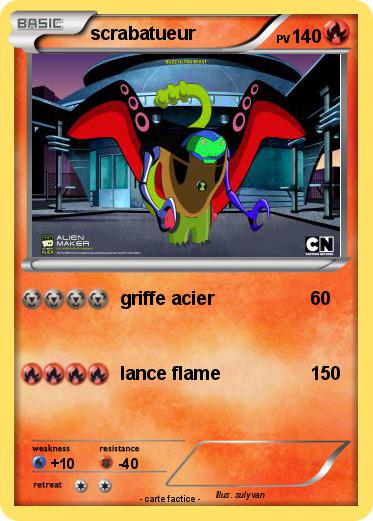 Pokemon scrabatueur