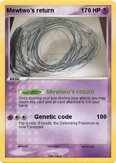 Pokemon Mewtwo’s return