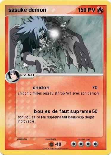 Pokemon sasuke demon