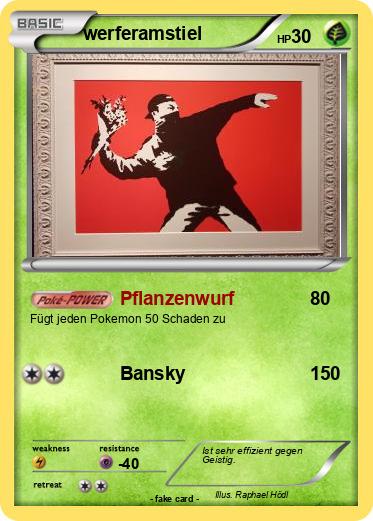 Pokemon werferamstiel