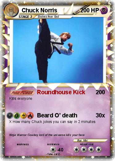 Pokemon Chuck Norris