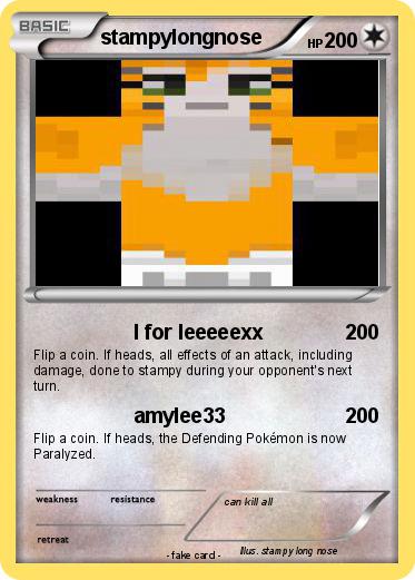 Pokemon stampylongnose