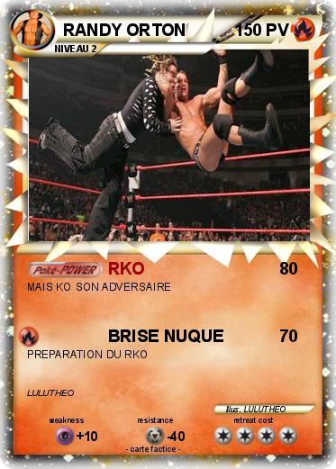 Pokemon RANDY ORTON