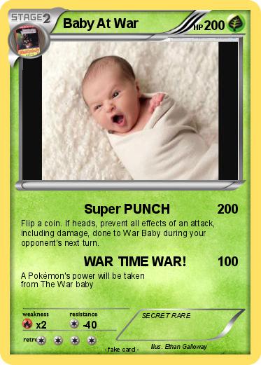 Pokemon Baby At War