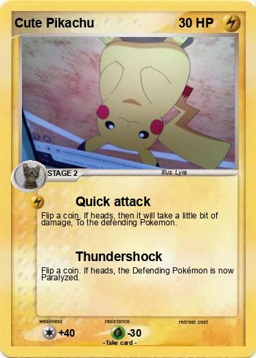 Pokemon Cute Pikachu