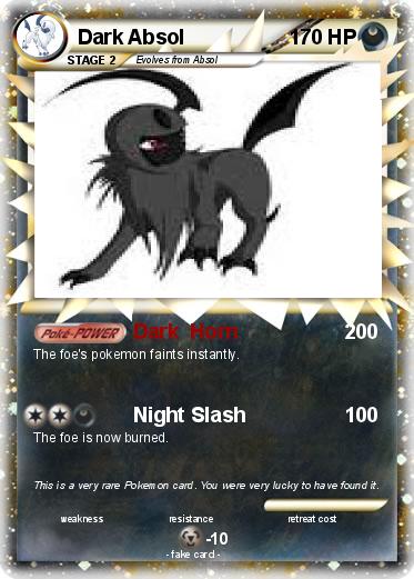 Pokemon Dark Absol