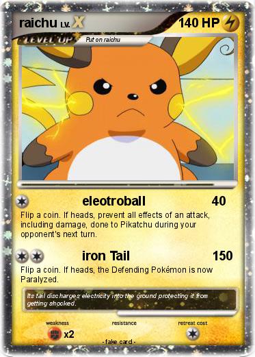 Pokemon raichu