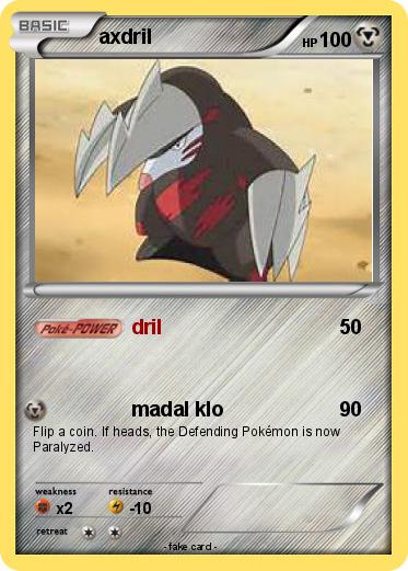 Pokemon axdril