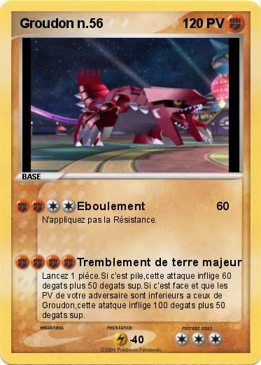 Pokemon Groudon n.56