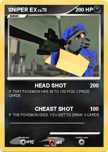 Pokemon SNIPER EX