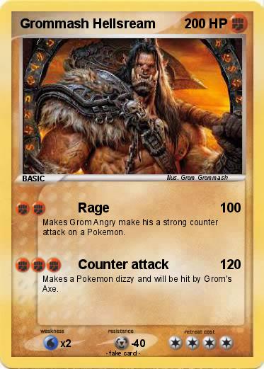 Pokemon Grommash Hellsream