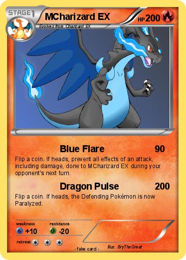 Pokemon MCharizard EX
