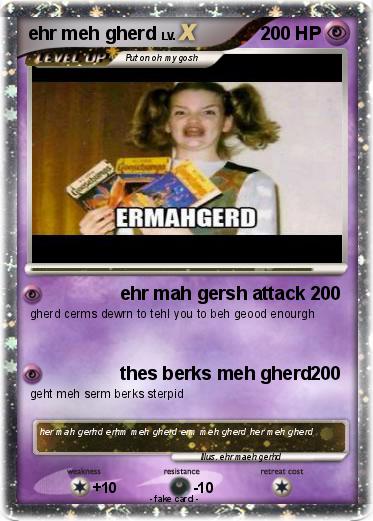 Pokemon ehr meh gherd