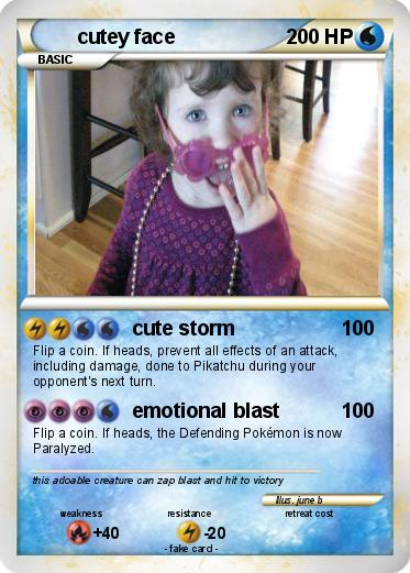 Pokemon cutey face
