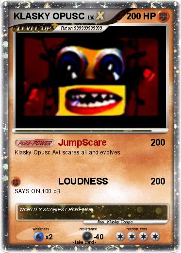 Pokemon KLASKY OPUSC