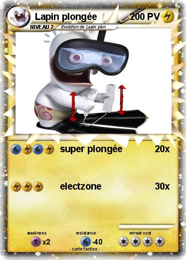 Pokemon Lapin plongée