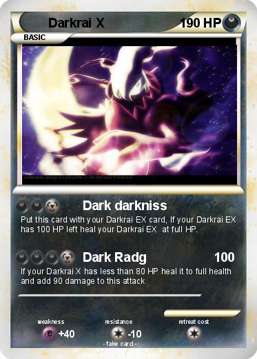 Pokemon Darkrai X