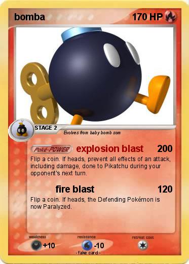 Pokemon bomba