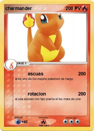 Pokemon charmander