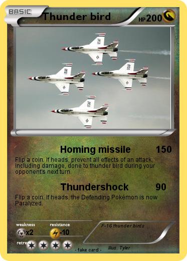 Pokemon Thunder bird