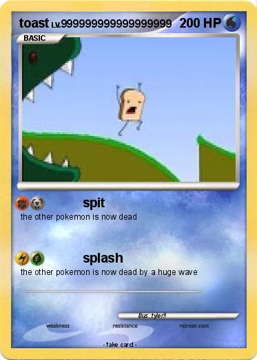 Pokemon toast
