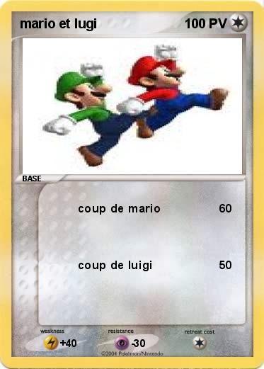 Pokemon mario et lugi