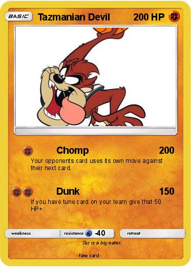 Pokemon Tazmanian Devil