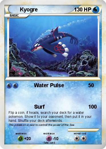 Pokemon Kyogre