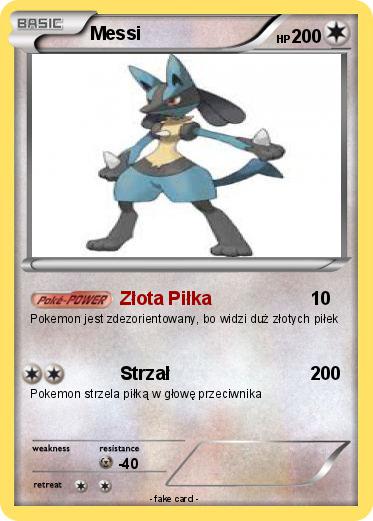 Pokemon Messi