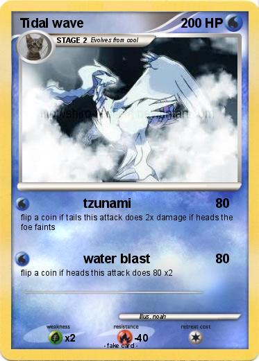 Pokemon Tidal wave