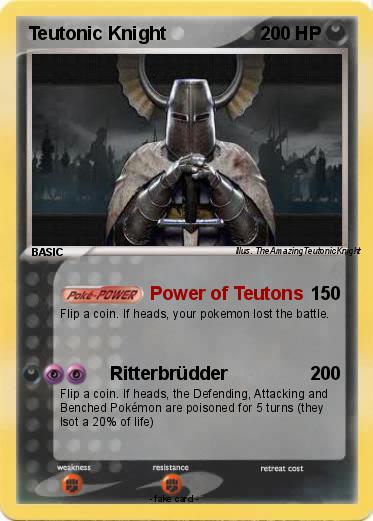 Pokemon Teutonic Knight