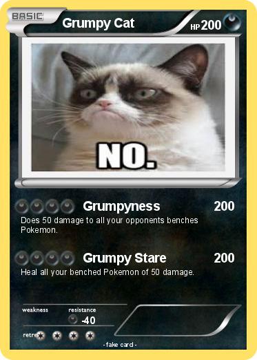 Pokemon Grumpy Cat