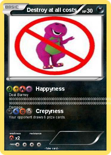 Pokemon Destroy at all costs